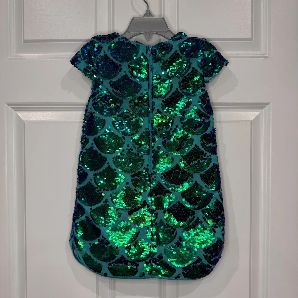 Disney Princess Ariel Mermaid Sequin Dress Kids Size‎ 3